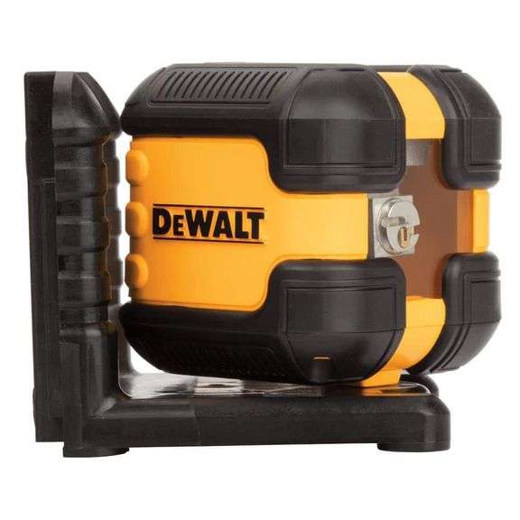 40 ft. Red Self-Leveling Cross Line Laser Level with (2) AA Batteries & Case