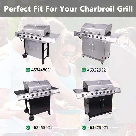 Repair Kit for Charbroil 463448021 463229521 463455021 463229021 463466522 463451022 463450022 463284022 463459021 463458021 463456022 463228622 46346
