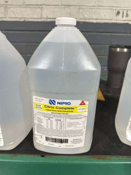 (2) Nipro Citric Complete Liquid Citric Acid Concentrate