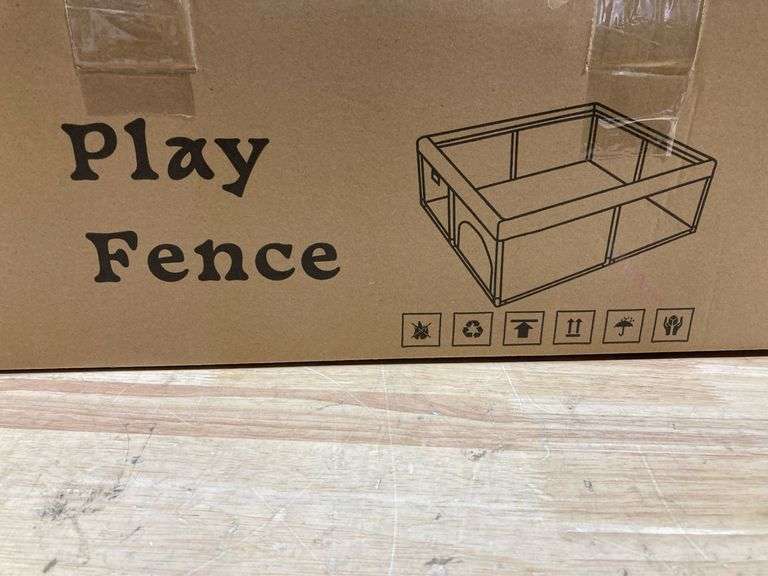 Large Baby Playpen for Toddlers, 74" 50", Large Baby Play Yards Indoor & Outdoor, Sturdy Safety Baby Play Pen with Soft Breathable Mesh, Toddlers Acti