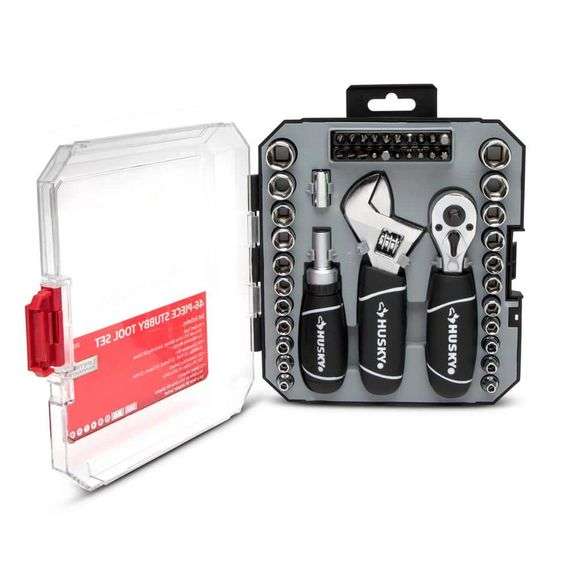 HUSKY STUBBY WRENCH/SOCKET SET