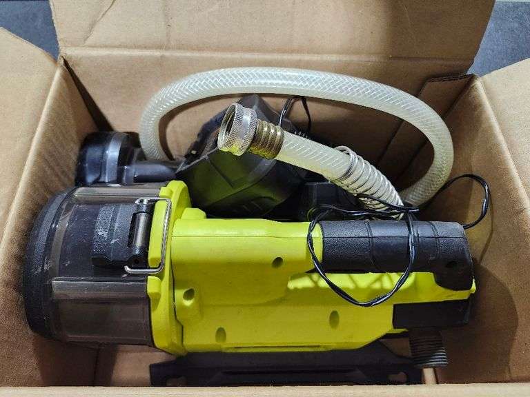 One+ hp 18v 1/4 hp cordless powered transfer pump tool only