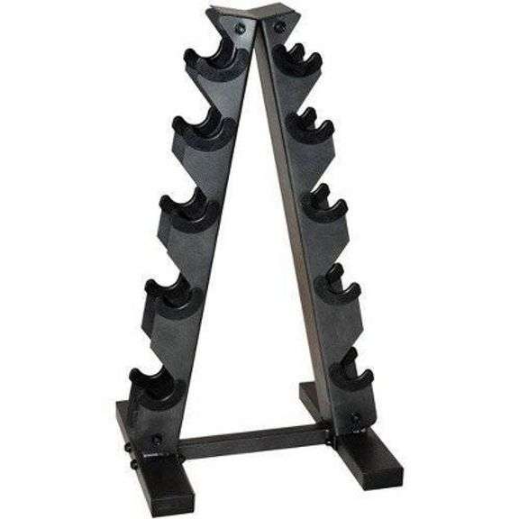 CAP Barbell A-Frame Dumbbell Weight Rack - Black