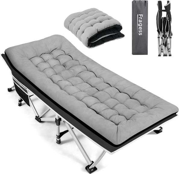 Portable Camping Cot, Sleeping Cots for Adults, 28
