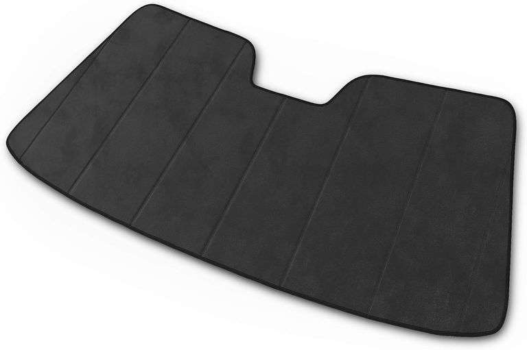 Autotech Park Foldable Sunshade Compatible with 2020-2024 Volkswagen Atlas Cross Sport (Does NOT fit Volkswagen Atlas), Custom-fit Windshield Sun Shad