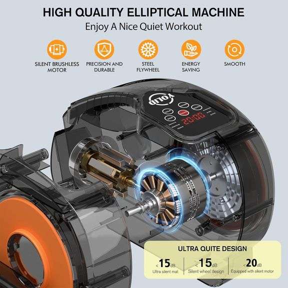 Under Desk Elliptical Elliptical Machines for Home Use Seated Elliptical Ellipse Leg Exerciser Exerciser for Seniors Portable Elliptical Under Desk Bi
