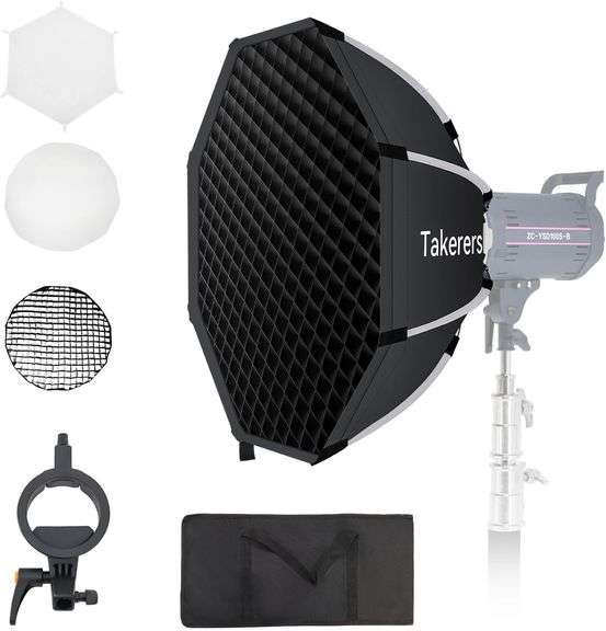 SK55S 55cm Softbox Quick Release with S-Type Bracket Mount