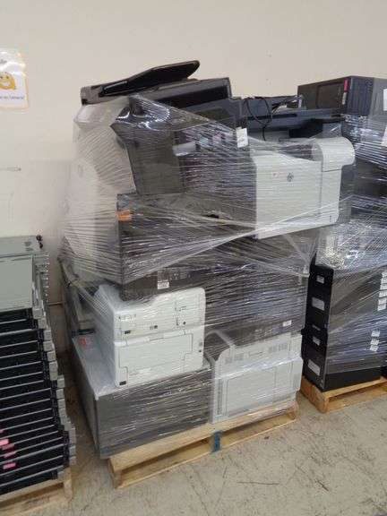 1 -PALLET OF PRINTERS (MUST TAKE ALL!)
