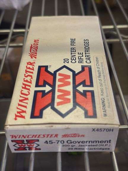 1 Box of 45-70 Gov Ammo