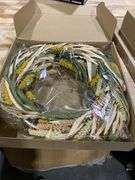 CIR OASES 24 inch Fall Wreath with Berries, Wheat Ears, and Harvest Wheat for Home Wall Decor