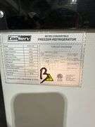 3.2 cu. Ft. 110V Frost Free Retro Mini Refrigerator Convertible Freezer in Black