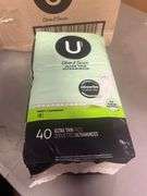 (6) U by Kotex Security Ultra Thin Heavy Flow Long Pads - 40ct