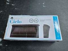 Cielo Black, Small, Steel, Wall Mount Mailbox
