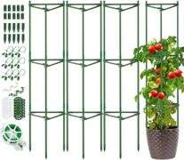 Tomato Cages for Garden,3 Pack Tomato Cages Trellis, Tomato Cages Heavy Duty Tomato Stake Support, Plant Cage Garden Cage for Pots Vegetables Plants 4