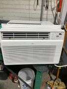 12,000 BTU 115V Window Air Conditioner Cools 550 sq. Ft. With Wi-Fi, Remote, Dehumidifier and in White