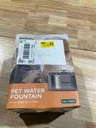 Cat Water Fountain Stainless Steel: 3.2L/108oz Pet Fountain Water Bowl Automatic Drinking Dispenser Cat Feeding & Watering Supplies, Ultra-Quiet Pump