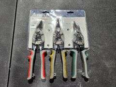 Anvil Straight, Left, and Right Cut Aviation Snip Set (3-Piece)