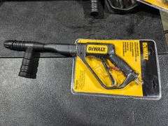 Spray Gun with Side Assist Handle, M22 Connections for Cold Water 4500 PSI Pressure Washer, QC Adapter Included