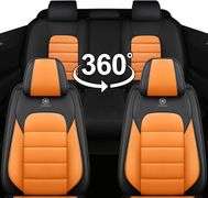Custom Fit for Jeep Wrangler JK JL 4-Door Seat Covers Full Set 2007-2025, for Unlimited X Rubicon 392 Sahara Willys Sport High Altitude 4X4 Nappa Leat