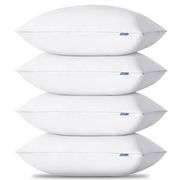 CozyLux Pillows Queen Size Set of 4, Hotel Quality Bed Pillows for Sleeping 4 Pack, Cooling Pillows for Side Back and Stomach Sleepers, Down Alternati