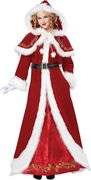 2XL California Costumes Women's Mrs. Claus Deluxe Adult