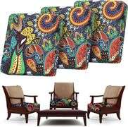 Printing Sofa Couch Cushion Covers Stretch Sofa Cushion Covers Replacement Slipcovers Sofa Seat Cover Magic Sofa Covers Washable for Sectional Pets Pr