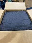 Fabric ottoman