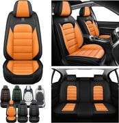 Custom Fit for Jeep Wrangler JK JL 4-Door Seat Covers Full Set 2007-2025, for Unlimited X Rubicon 392 Sahara Willys Sport High Altitude 4X4 Nappa Leat