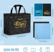 YANGTE 6P black father's day gift bag