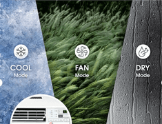 12,000 BTU 115V Window Air Conditioner Cools 550 sq. Ft. With Wi-Fi, Remote, Dehumidifier and in White