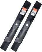 Grasscool D130 42 inch Mower Mulching Blades for John Deere D110 D100 D125 D105 S100 E100 LA125 LA115 LA105 42' Deck Lawn Tractor Riding Mower Replace