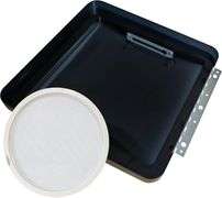 Rv Roof Vent Lid Dome Cover Remplacement compatible with Fantastic Fan with Screen (Smoke)