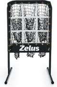 ZELUS Baseball Net with Target Pockets, Pitching Net with Strike Zone, Portable Pitcher Trainer Net, Height Adjustable Softball Baseball Training Equi