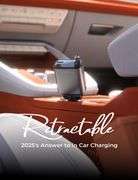 LISEN Retractable Car Charger, 69W USB C Car Accessories Adapter Fast Charging, Teacher Appreciation Gift, Travel Essentials Gifts for Women Men, for