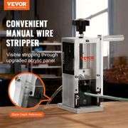 Wire Stripping Machine, Wire Stripper with Hand Crank or Drill Powered, 0.06 in. - 0.98 in. Copper Wire Stripper