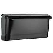 Cielo Black, Small, Steel, Wall Mount Mailbox