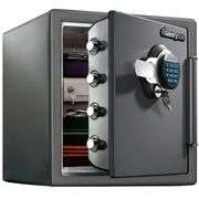 SentrySafe SFW123GDC Fire-Resistant Safe and Water-Resistant Safe with Digital Keypad 1.23 Cu. Ft.