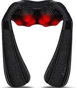 Back Massager, Shiatsu Back Neck Massager with Heat, Electric Shoulder Massager, Kneading Massage Pillow for Neck, Back, Shoulder, Foot, Leg, Muscle P