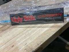 (2) Ugly Stik Carbon Inshore Spinning Rod - USCBIN1017S701M one is red one is blue