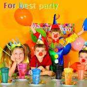 Honeydak 30 Pack Tumbler with Straw and Lid Bulk Glitter Plastic Cups Water Bottle Iced Coffee Travel Mug Reusable Party Favor Cups for Birthdays trav