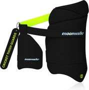 moonwalkr Cricket Thigh Guards 2.0 Lightweight Cricket Guard & Equipment Unisex Thigh Pads for Batter's Height (5'9"-6'2") Safeguarding Both Your Oute