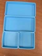 Cooks Essentials 4 pc Silicone Half-Sheet Pan Dividers
