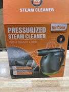 1250W Powerful Handheld Steam Cleaner with Detergent Container and Safety Lock, Multifunctional and Pressurized Hand Held Steamer for Kitchen, Bathroo