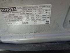 1 -2016 TOYOTA CAMRY MILEAGE 139,866  VIN# 4T4BF1FK0GR582465