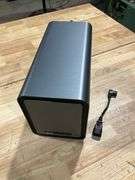 JONSBO N1 Mini-ITX NAS Chassis, ITX Computer Case, 5+1 Disk Bays NAS Mini Aluminum with Steel Plate Case, Built-in 14cm Fan, Only SFX Power Bite, Supp