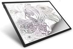 A3 LED Light Pad for Diamond Painting, Ultra-Thin Copy Board Light Board,Adjustable Brightness Tracing Light Box by Magnetic for Tracing, Weeding and