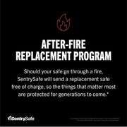 SentrySafe SFW123GDC Fire-Resistant Safe and Water-Resistant Safe with Digital Keypad 1.23 Cu. Ft.
