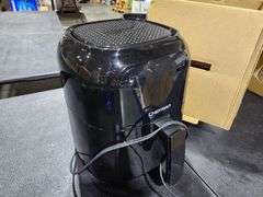6 Qt. Black Air Fryer with Digital Touch Control