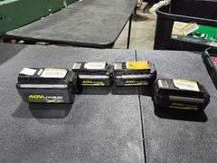 Group lot of non-working 40v Ryobi batteries