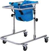 Wheeled Walker for Children with Cerebral Palsy, Adjustable Height, Suitable for Height 31"- 47", Rehabilitation Standing Frame Walker Walking Aid for